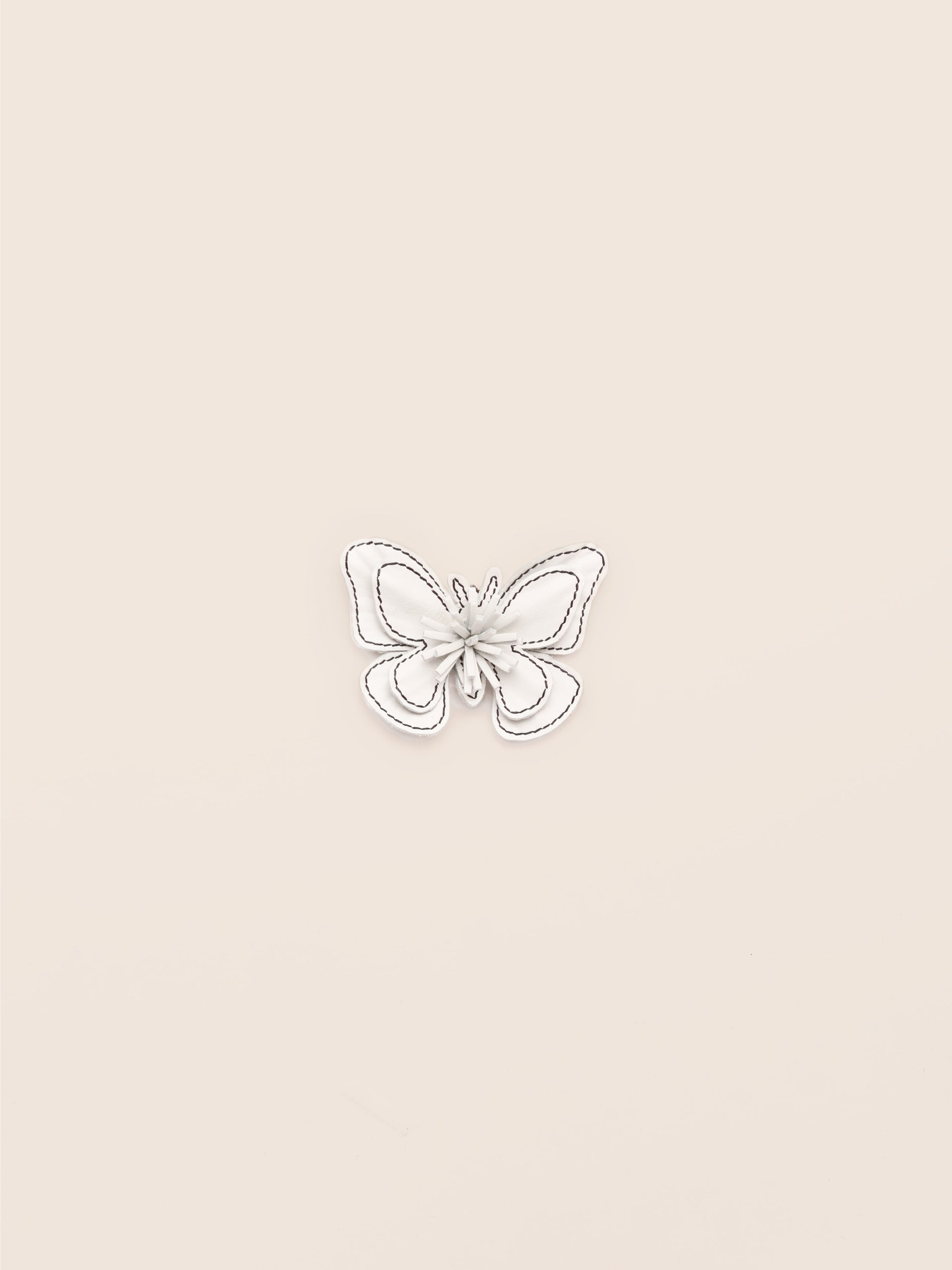 Butterfly Clip White