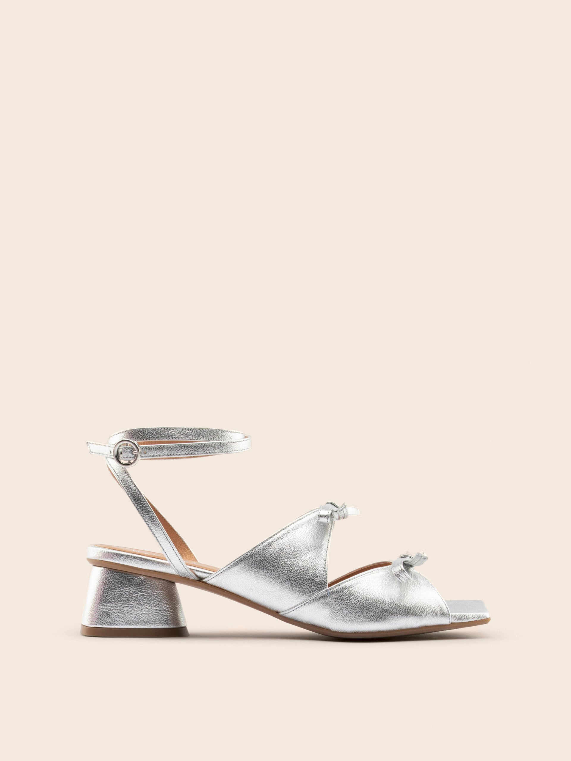 Mira Silver Heel