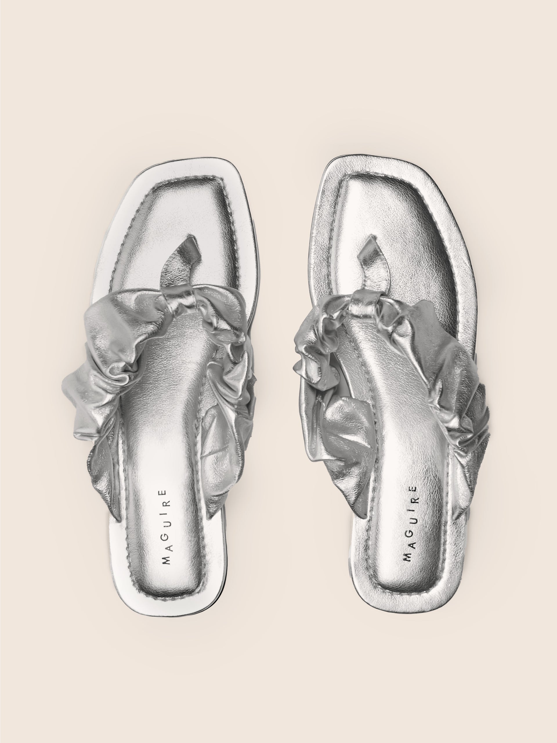 Pistoia Silver Sandal